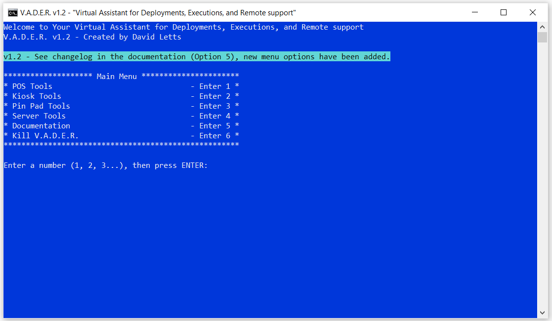 Picture of a Batch script